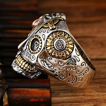 値下げ交渉可【TRANSCORE】 Snake Skin Skull Ring 値下げ交渉可【TRANSCORE】 Snake Skin Skull Ring